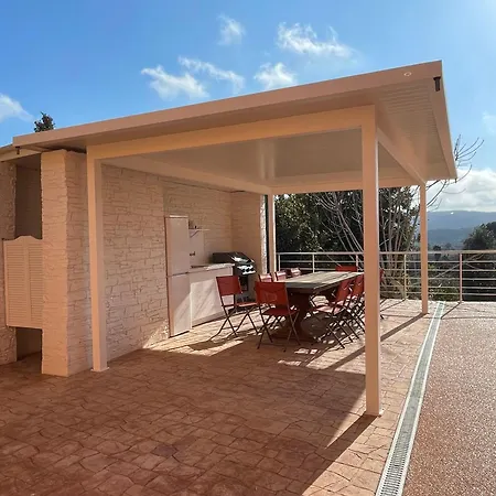 New 1br Ac Private Pool Mountain View Villa Cagnes-sur-Mer