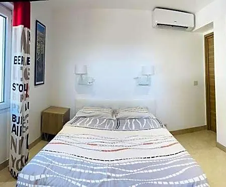New 1br Ac Private Pool Mountain View וילה קאן סור מר
